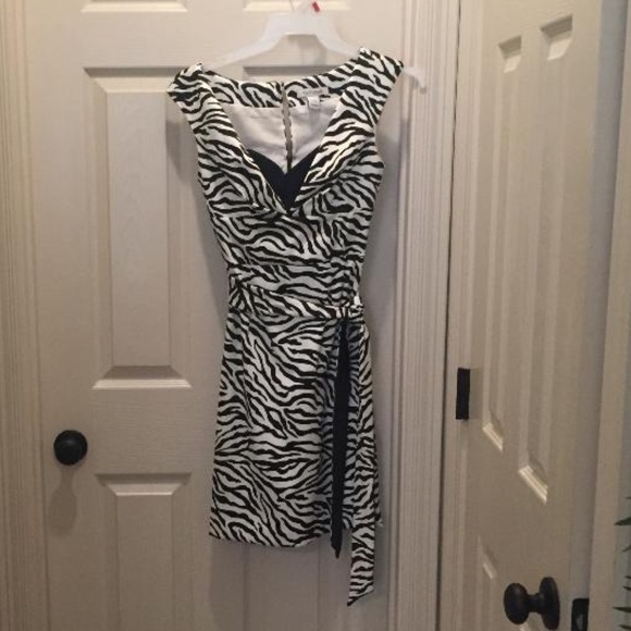 Zebra print dress - Picture 1 of 4